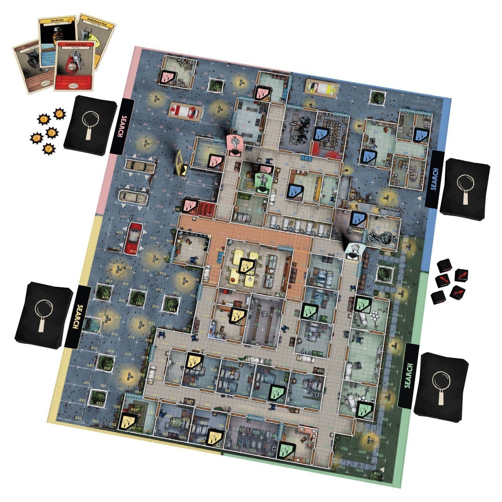 Trick Or Treat Studios Halloween 2 Board Game – Hidden Movement Strategy Game…