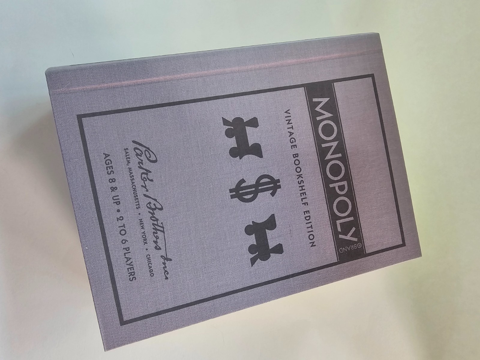 Monopoly Vintage Bookshelf Edition WS Game Company Board Game