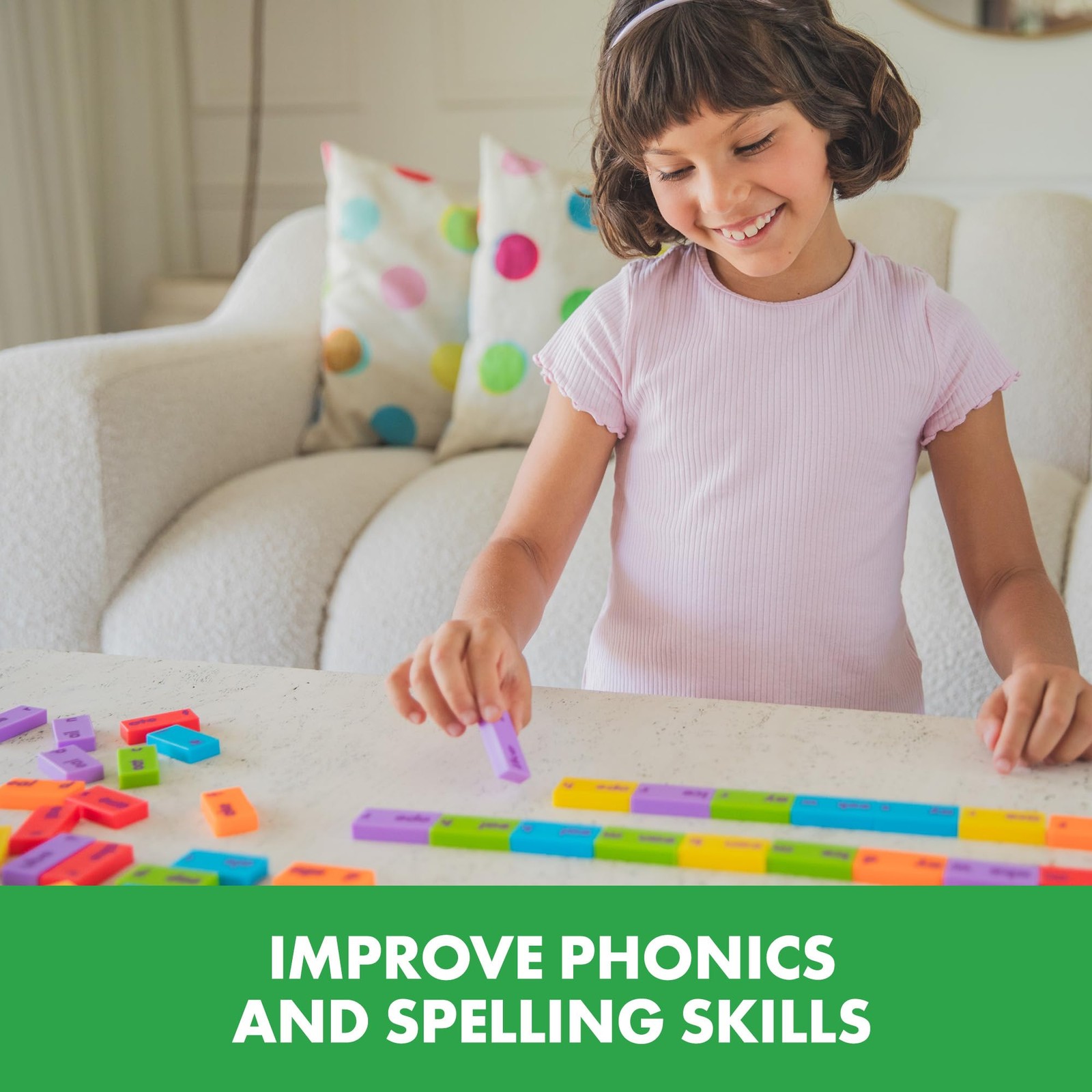 Educational Insights Phonics Dominoes – Phonics Games For Kids Ages