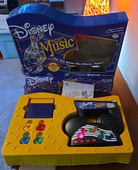 Disney The Wonderful World of Music Game Mattel 2002 Electronic Melody Working