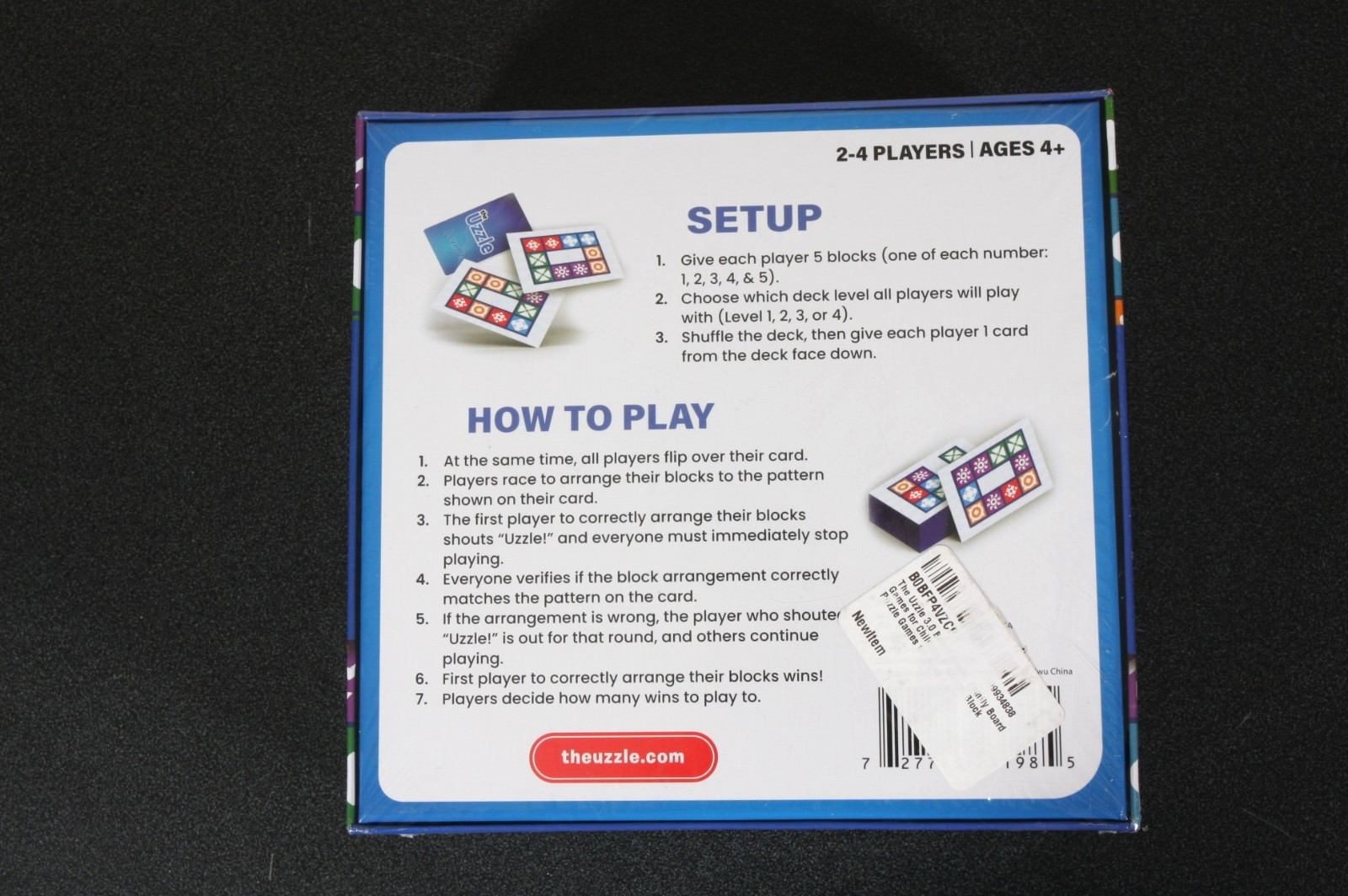 The Uzzle Game New Sealed