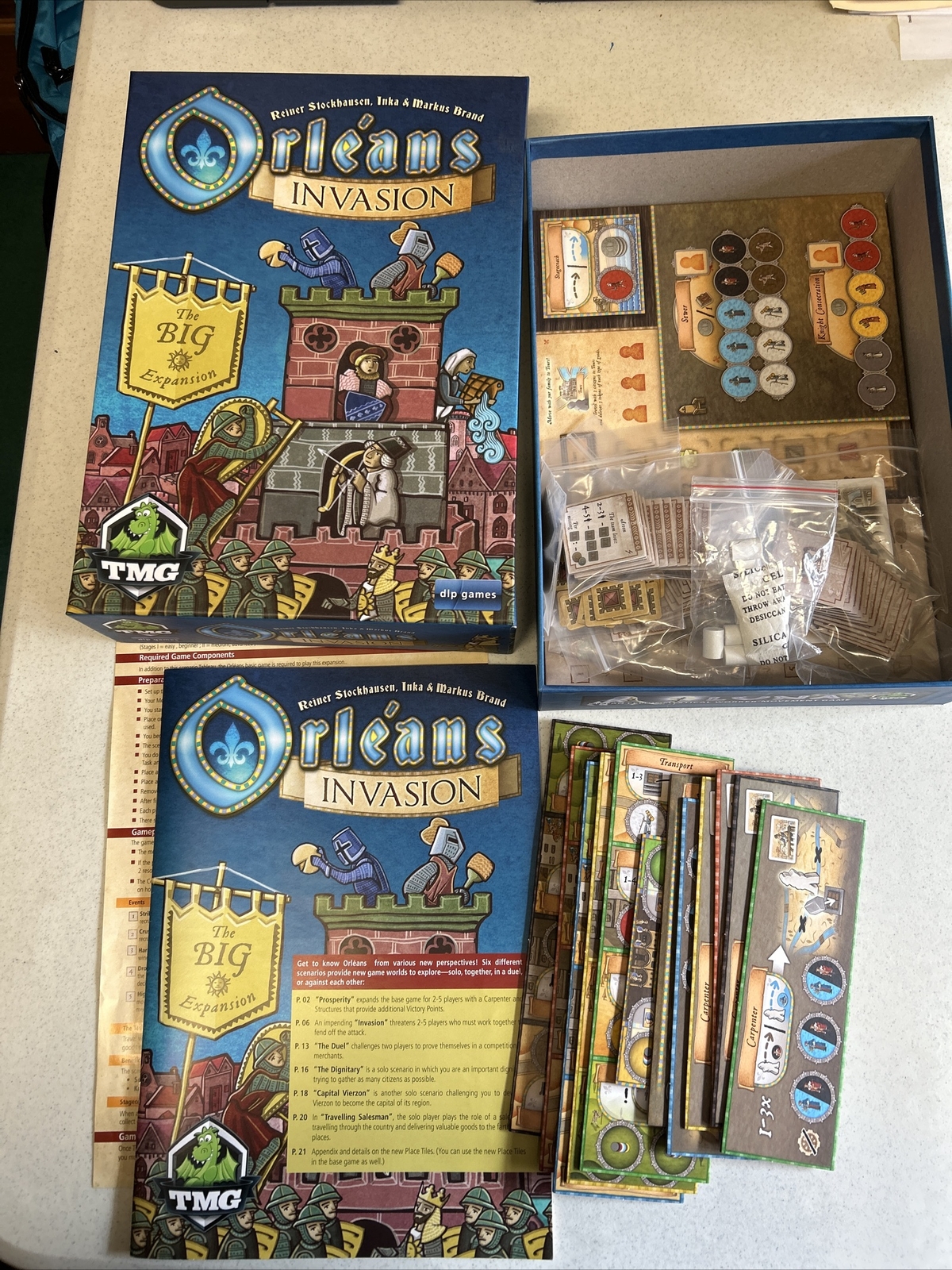 ORLEANS INVASION EXPANSION – TASTY MINSTRAL GAMES – EXCELLENT COPY!!!!!