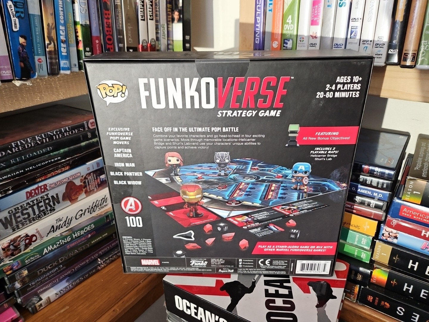Funko Pop Games FUNKOVERSE MARVEL CHASE 100 4-Pack Strategy Game
