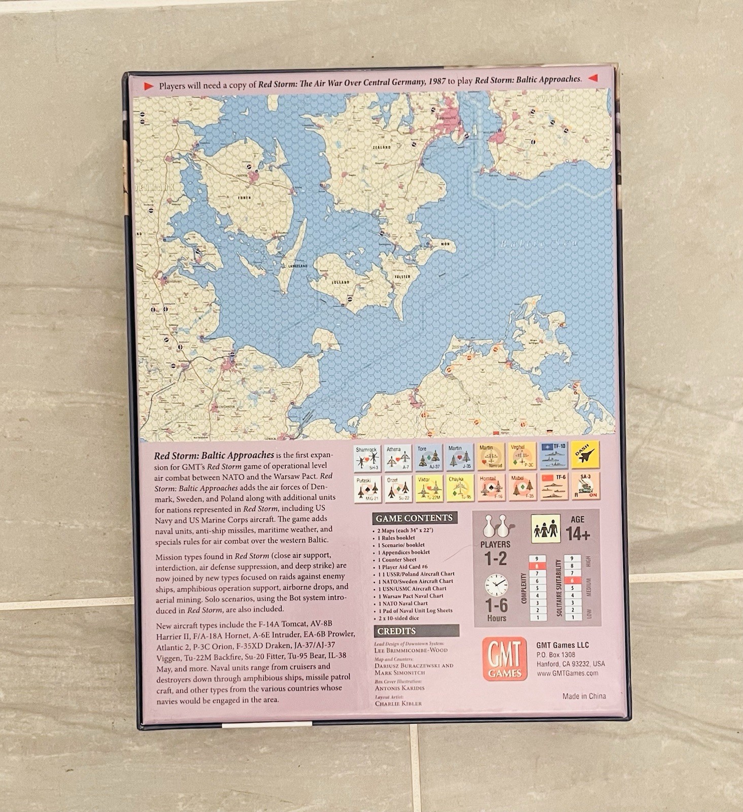 GMT Wargame Red Storm – Baltic Approaches Box VG+/NM