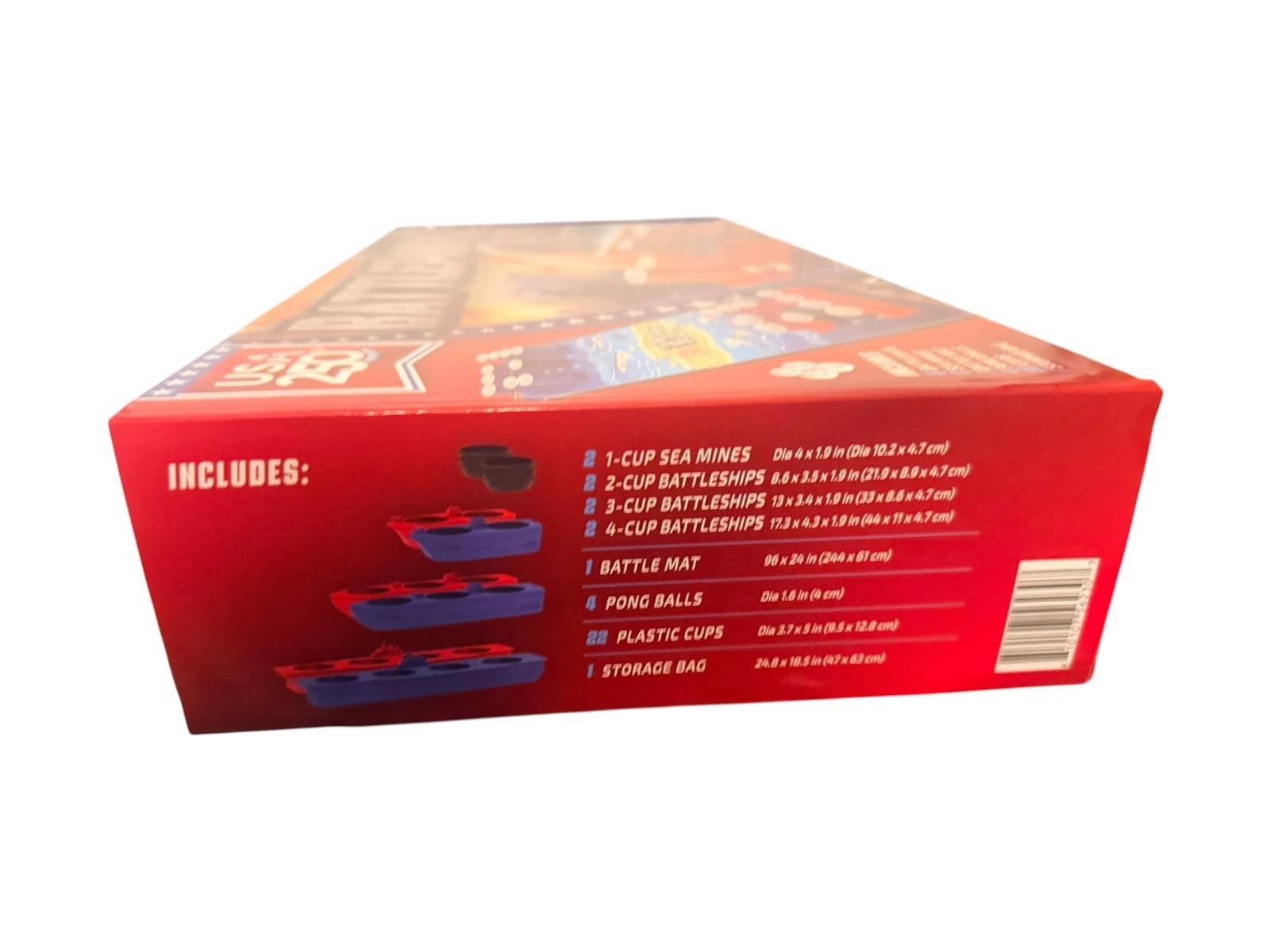 Battlepong USA 250th Edition Party Beer Game Sink It Drink It Tabletop 2 Players