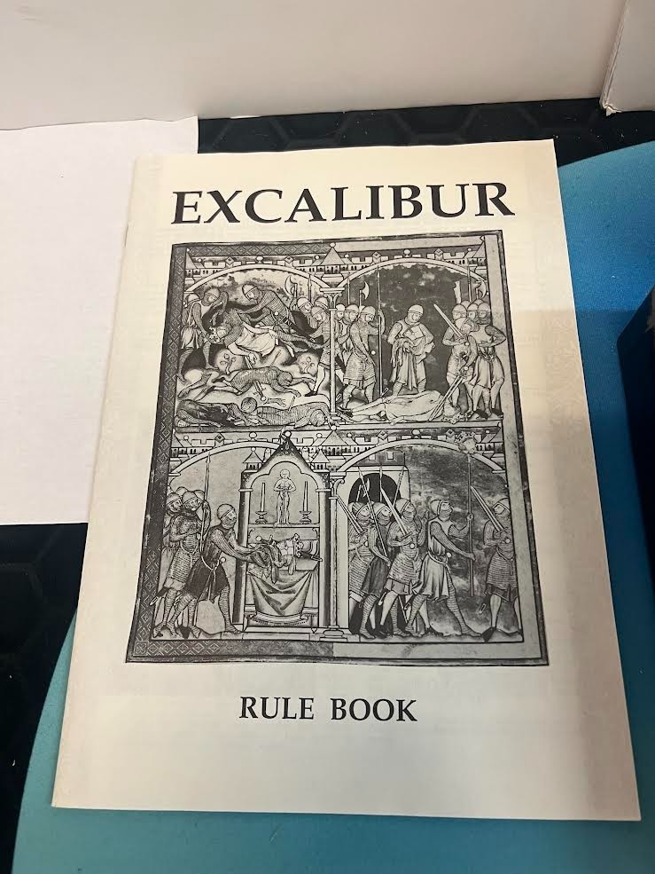 1989 Vintage Excalibur Board Game – Wotan Games