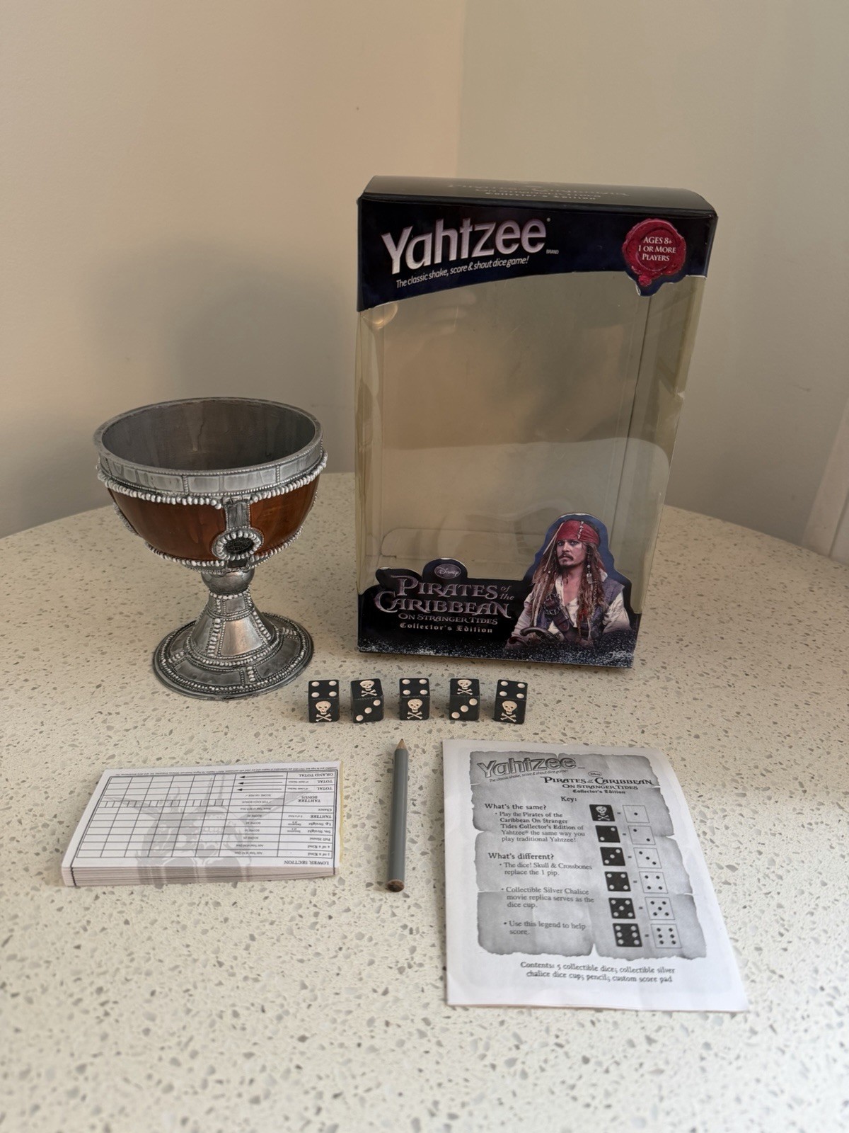 Yahtzee Pirates of the Caribbean On Stranger Tide Collector’s Edition
