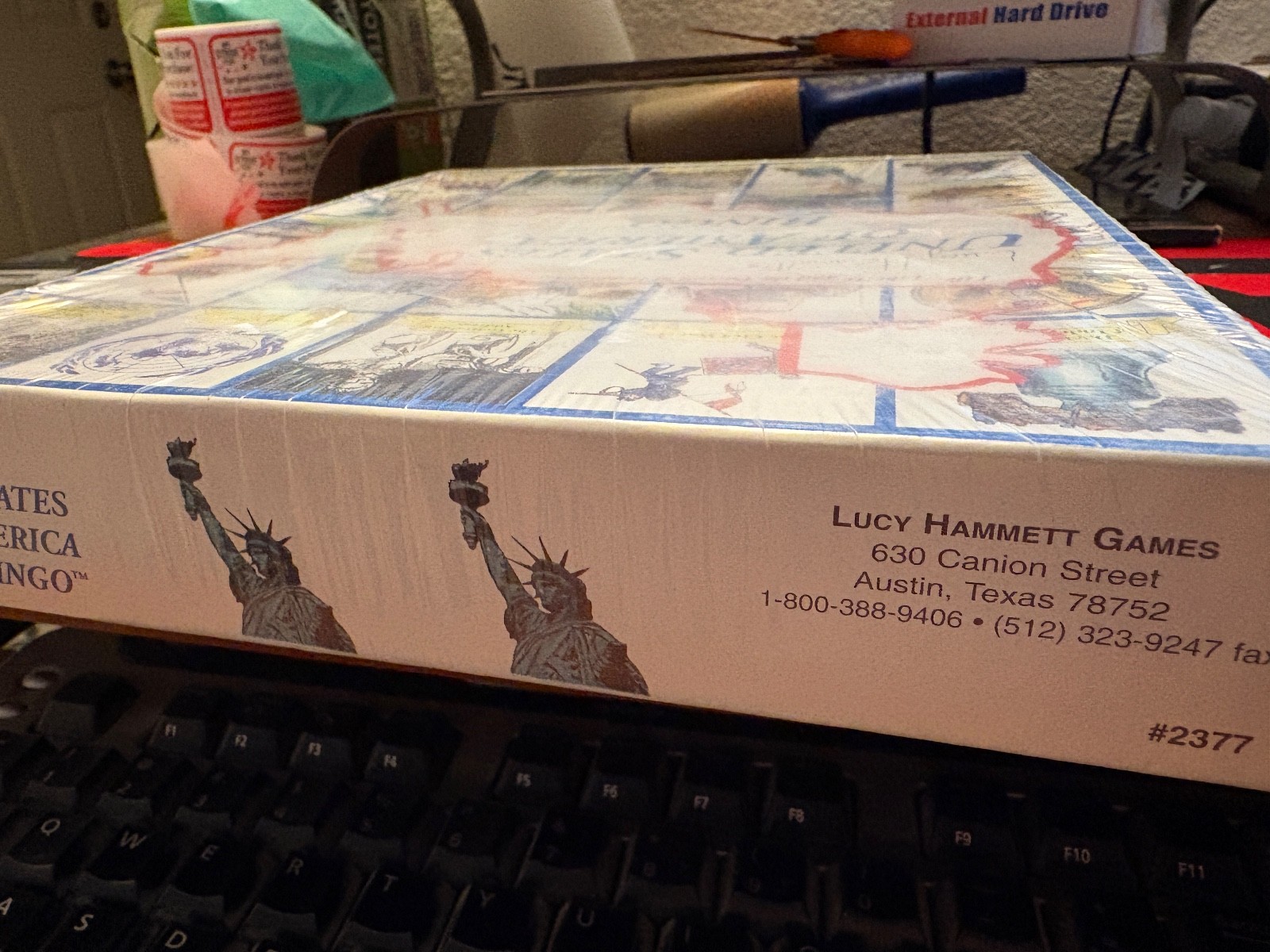 United States Of America Bingo Lucy Hammett’s 2377 Brand New Sealed 1998