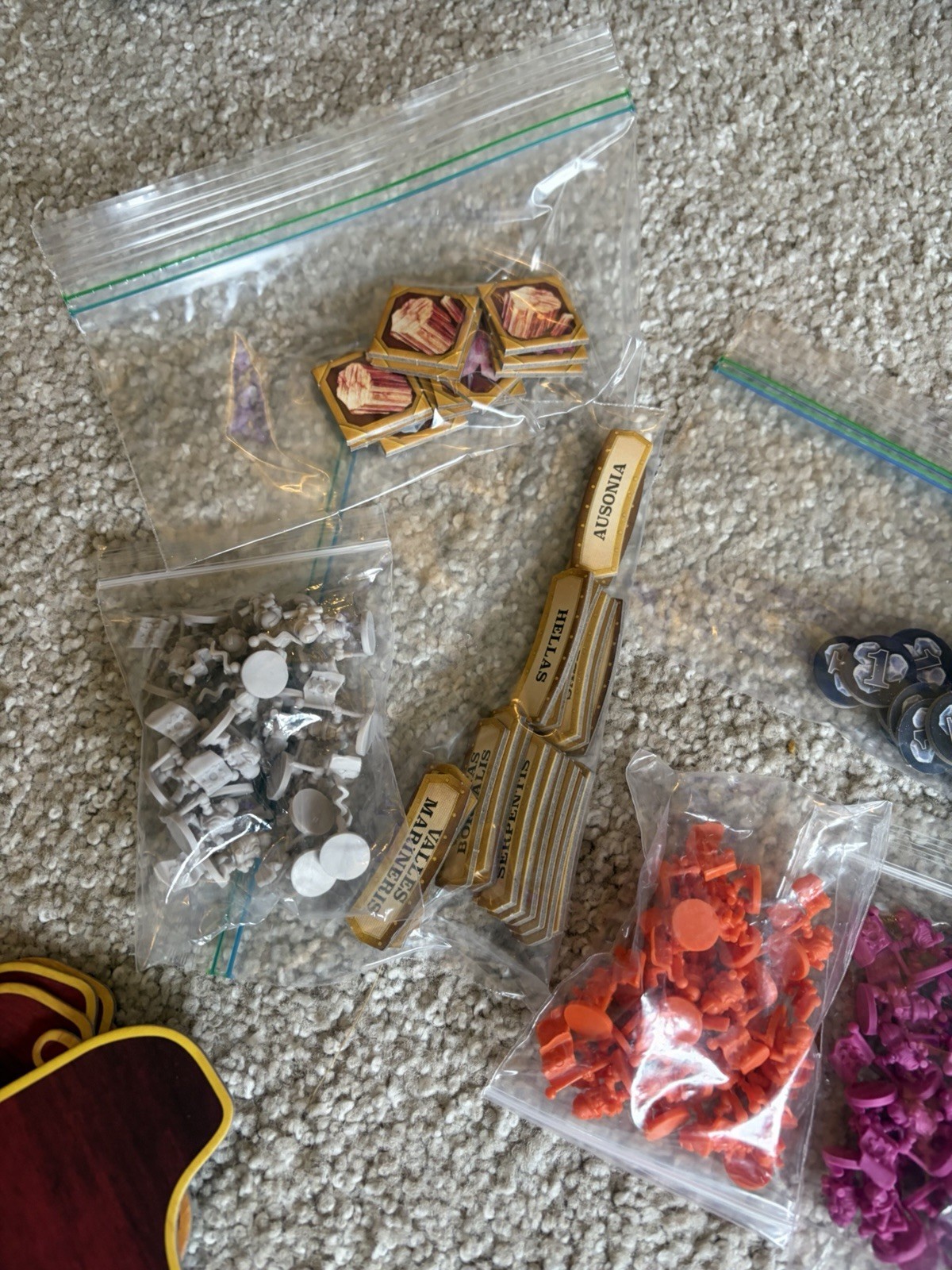 Mission Red Planet Board Game Complete Fantasy Flight 2015