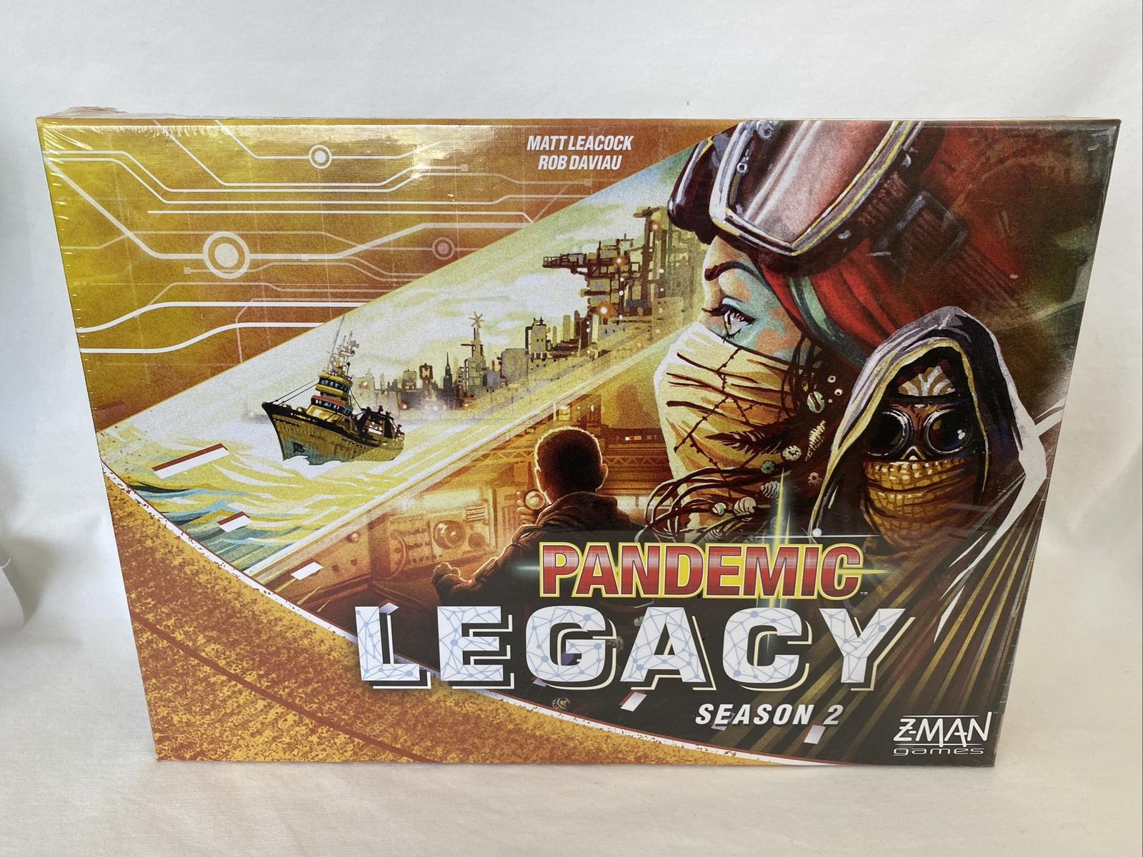 Z-Man Games Yellow Edition PANDEMIC LEGACY: SEASON 2 BOARD GAME NEW Sealed