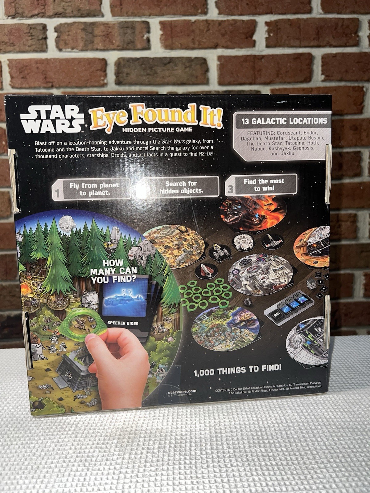 Wonder Forge Star Wars Eye Found It Board Game NEW With Sealed Items