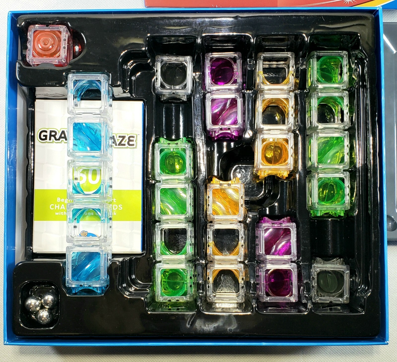 GRAVITY MAZE Falling Marble Board Game – COMPLETE – 2014 Thinkfun