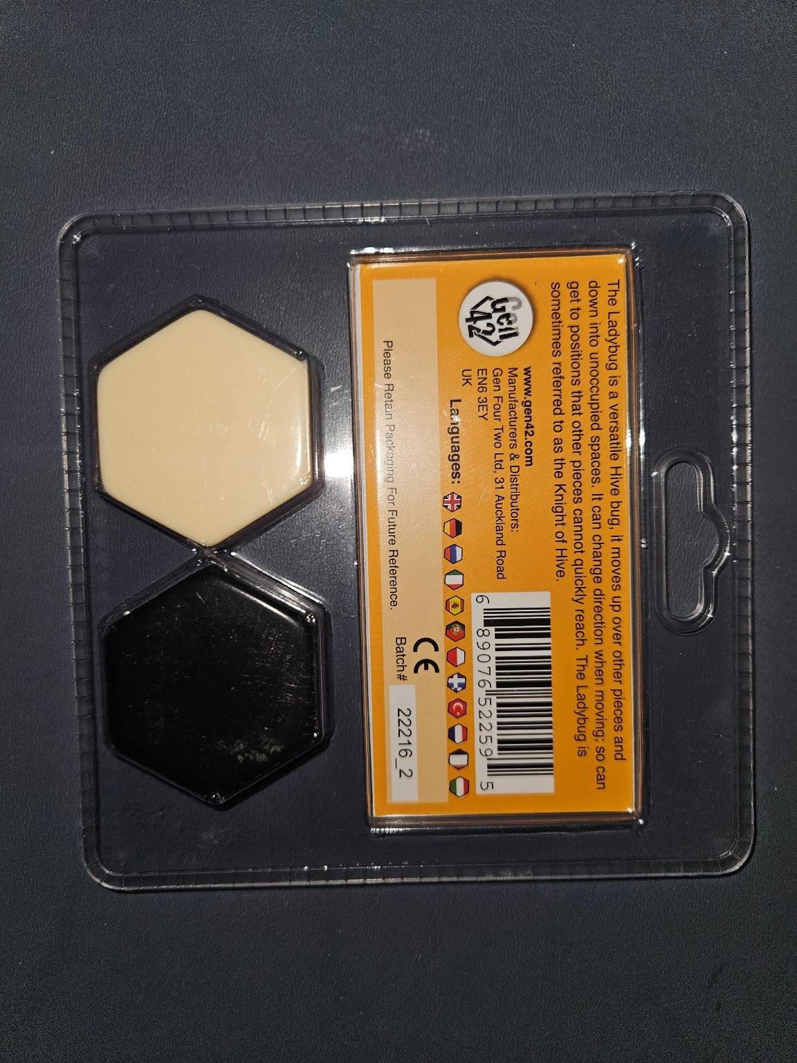 Hive Additional Hive Pieces Gen42 Board Game Hex Tiles 2 Players