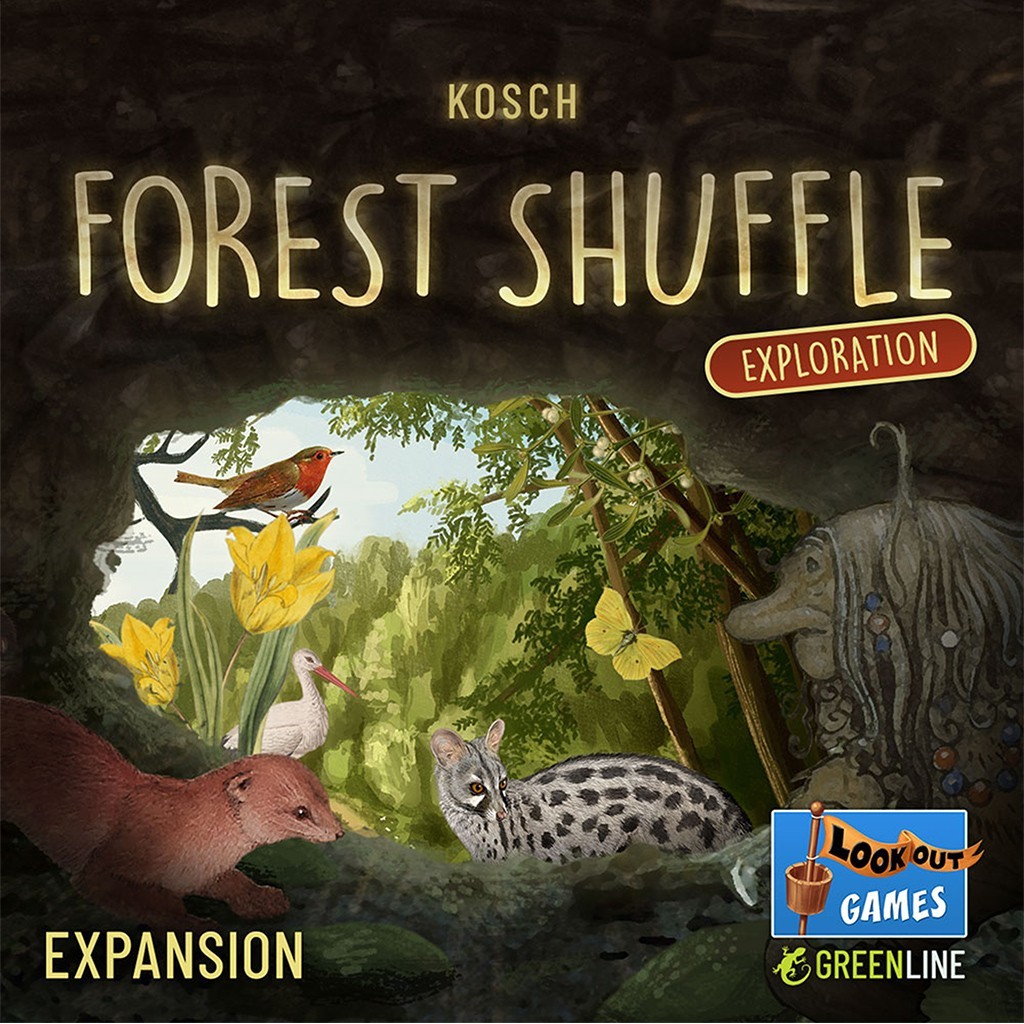 Exploration Expansion Forest Shuffle Card Game Family Nature Lookout Board Solo