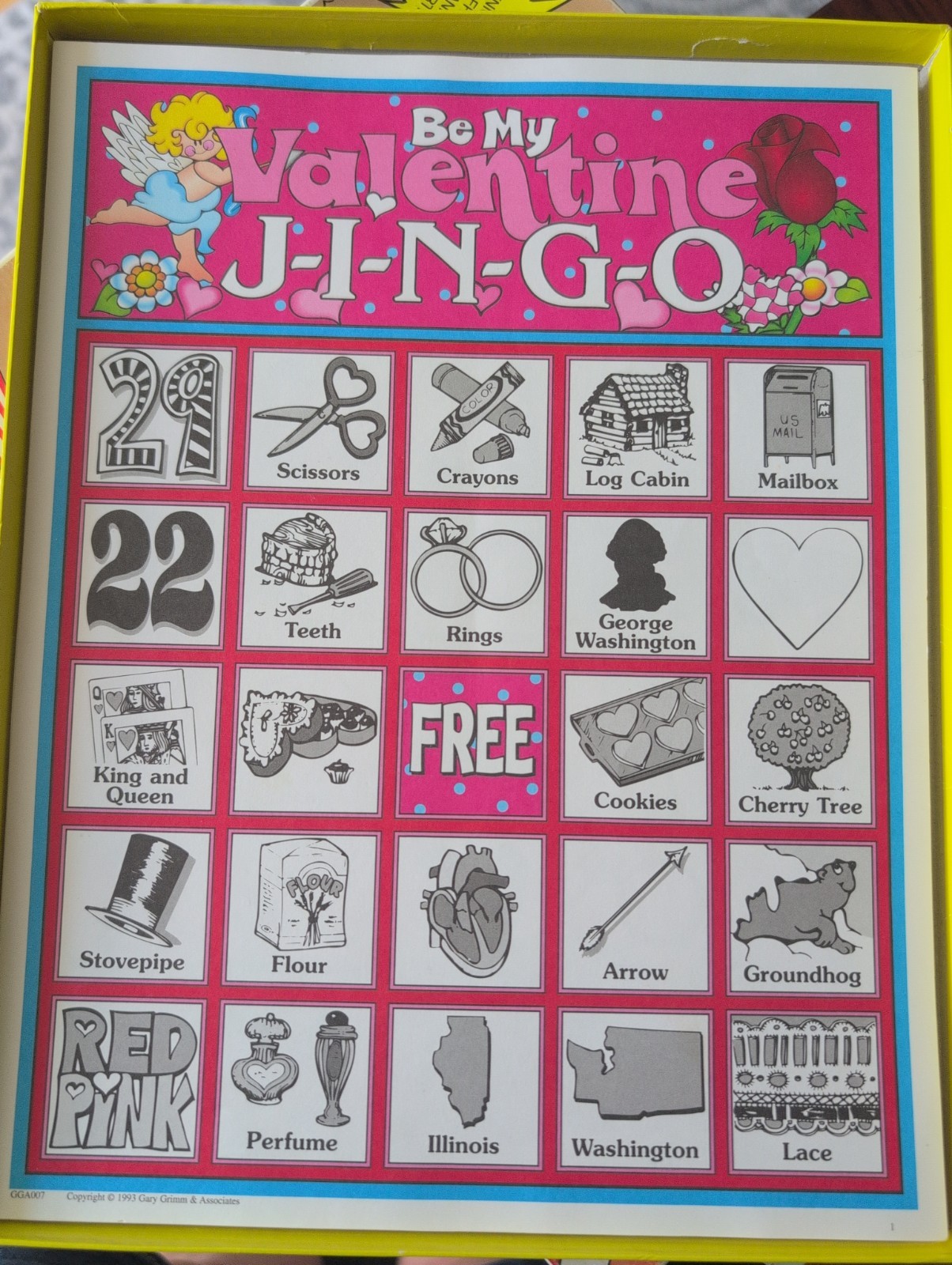 Lot of 6 JINGO Bingo Educational Presidential, American, Middle East *INCOMPLETE