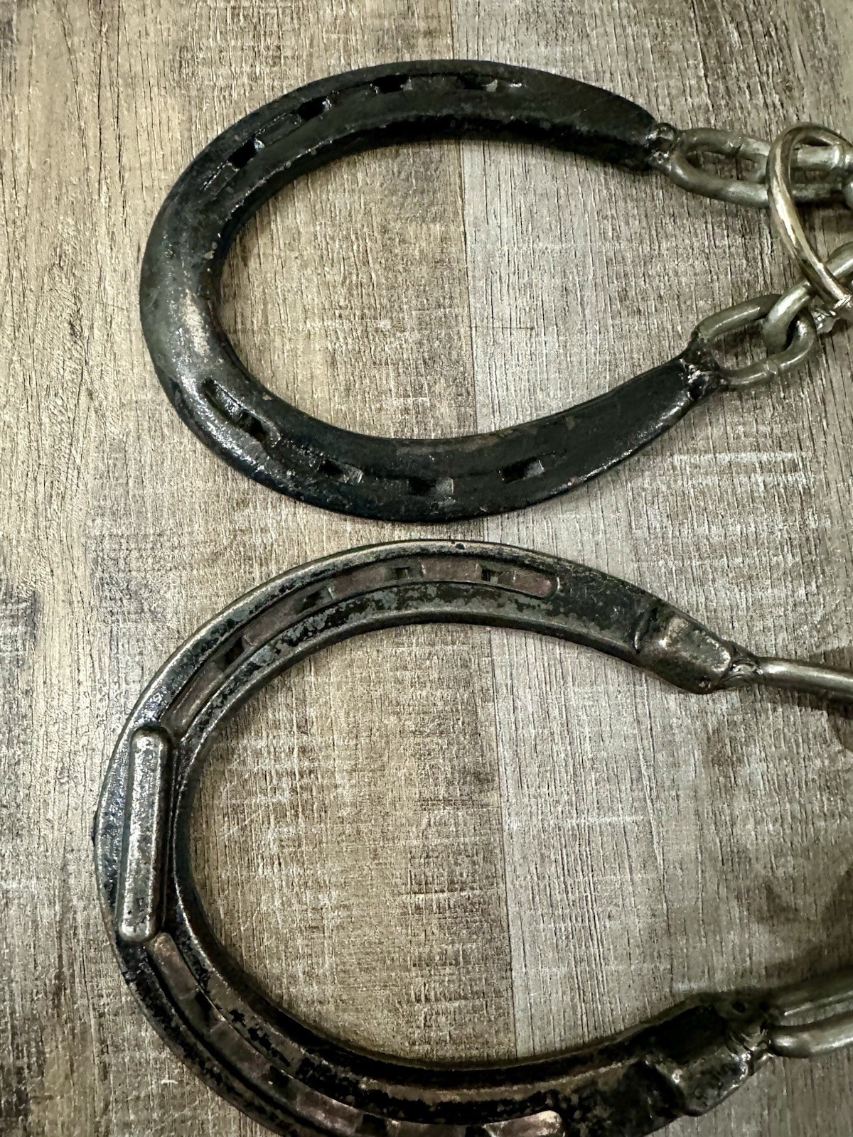 Horseshoe Puzzle St. Croix Forge / Diamond Hot Brain Teaser Chain Ring Game Lot