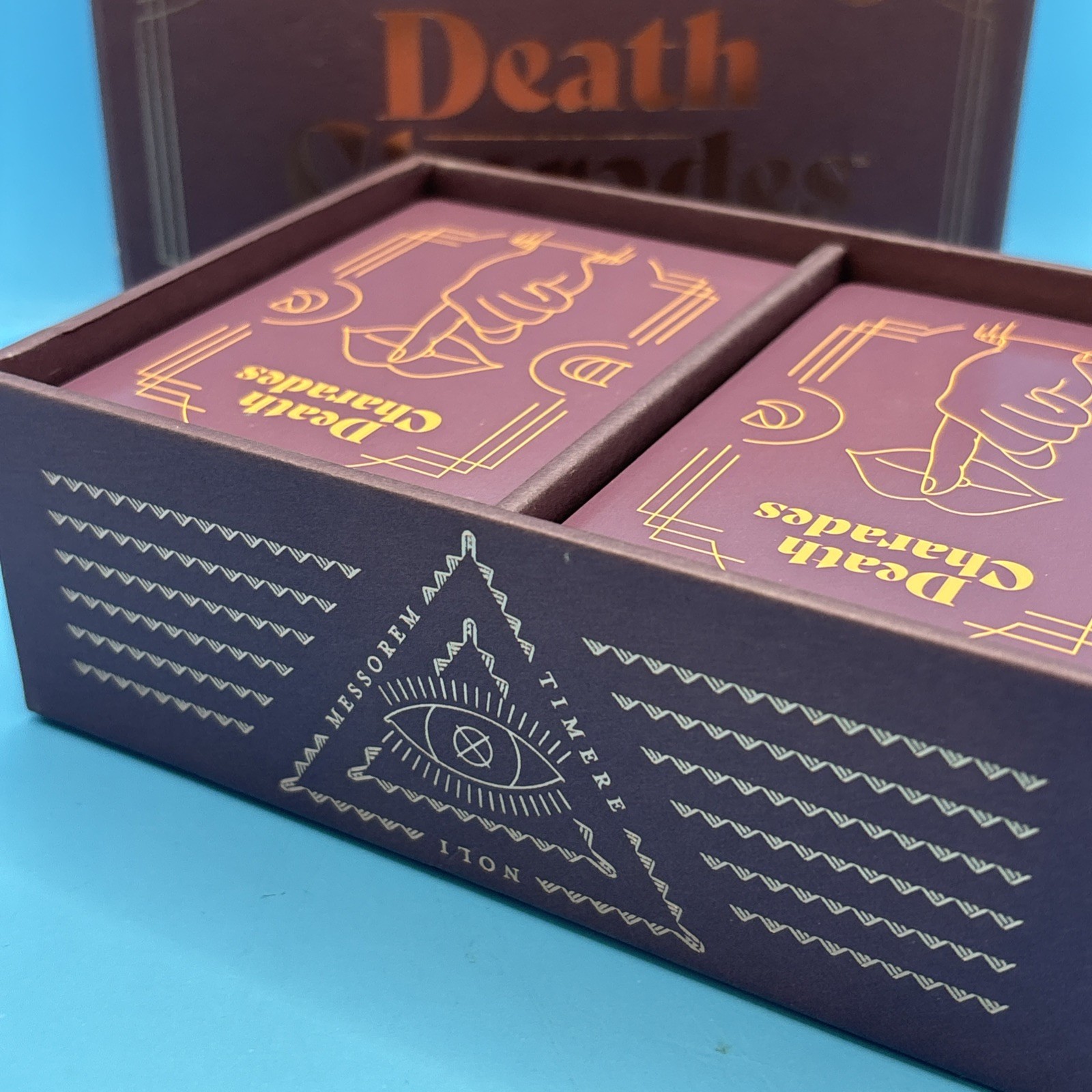 Death Charades Party Card Game – Open Box, Complete, Played Once