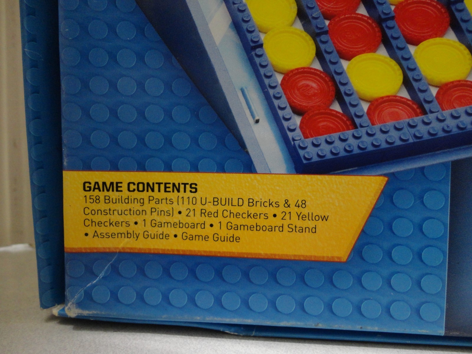 Connect 4 “u build” Building System 13″ x 20″ Game Board (25635) Hasbro