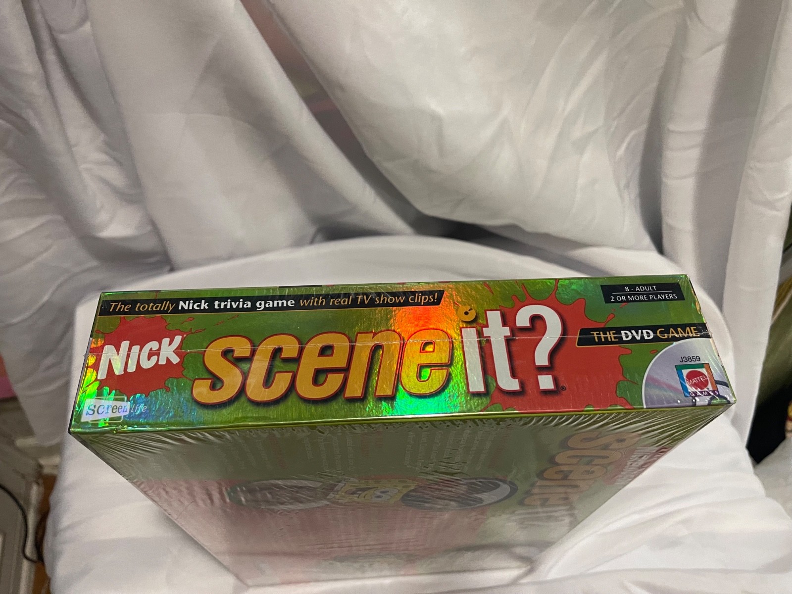 Nickelodeon Nick Scene It? The DVD Board Game Trivia Game Mattel FACTORY SEALED