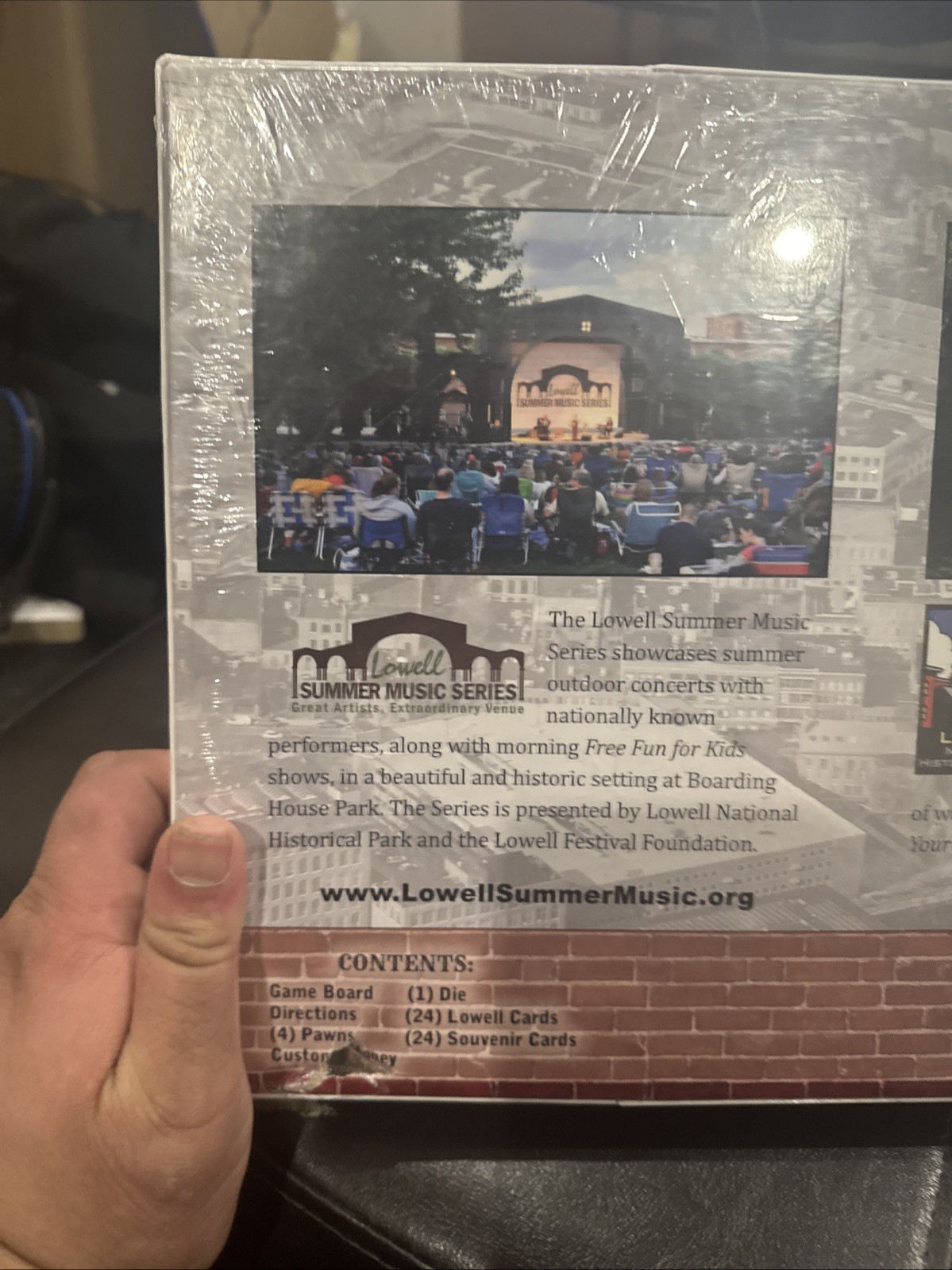 Awesomeness is Lowell Massachusetts Commemorative Board Game NEW 2018 Sealed