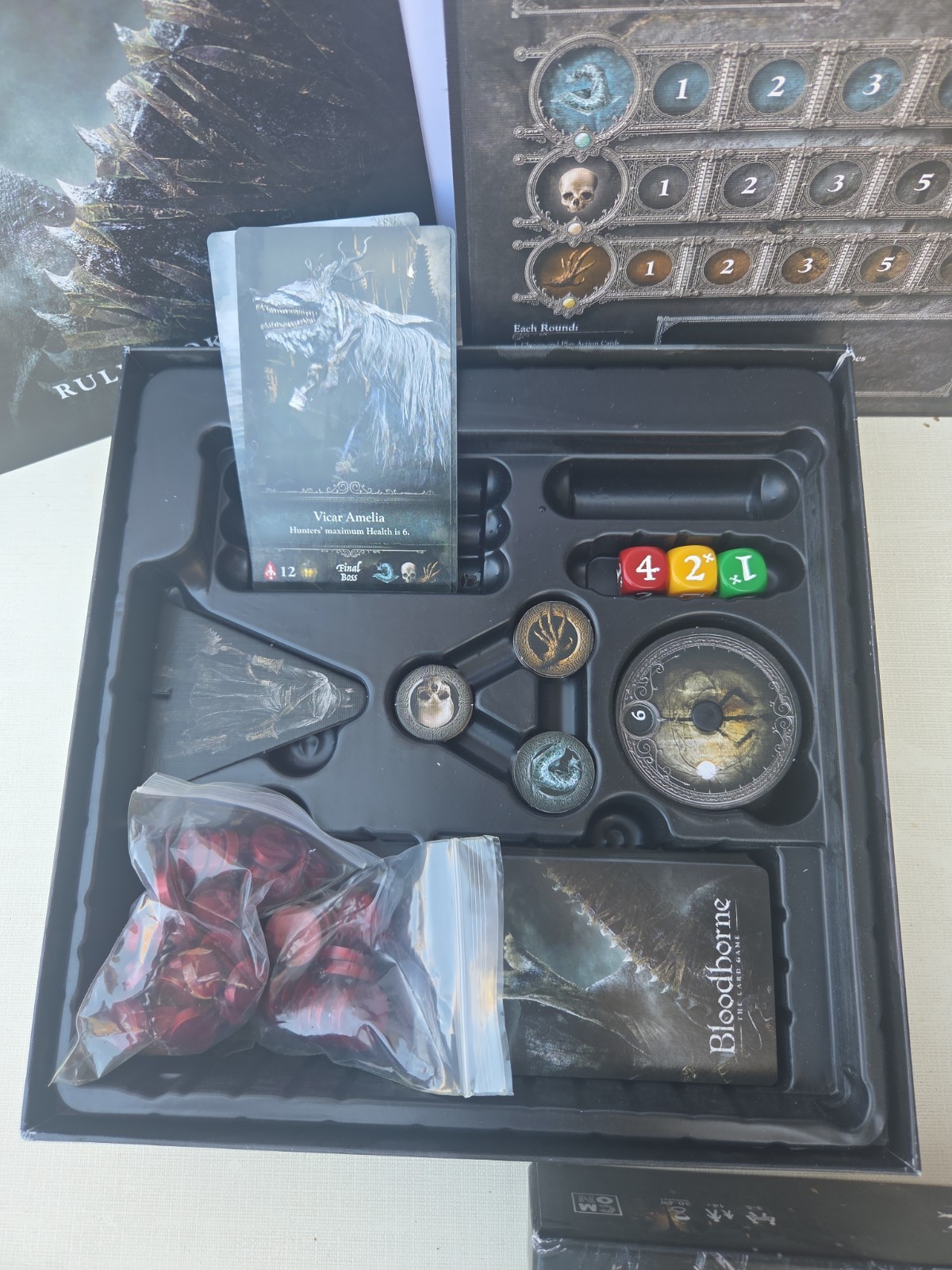 Bloodborne The Card Board Game 2018 CMON Eric M. Lang Gothic Horror Complete