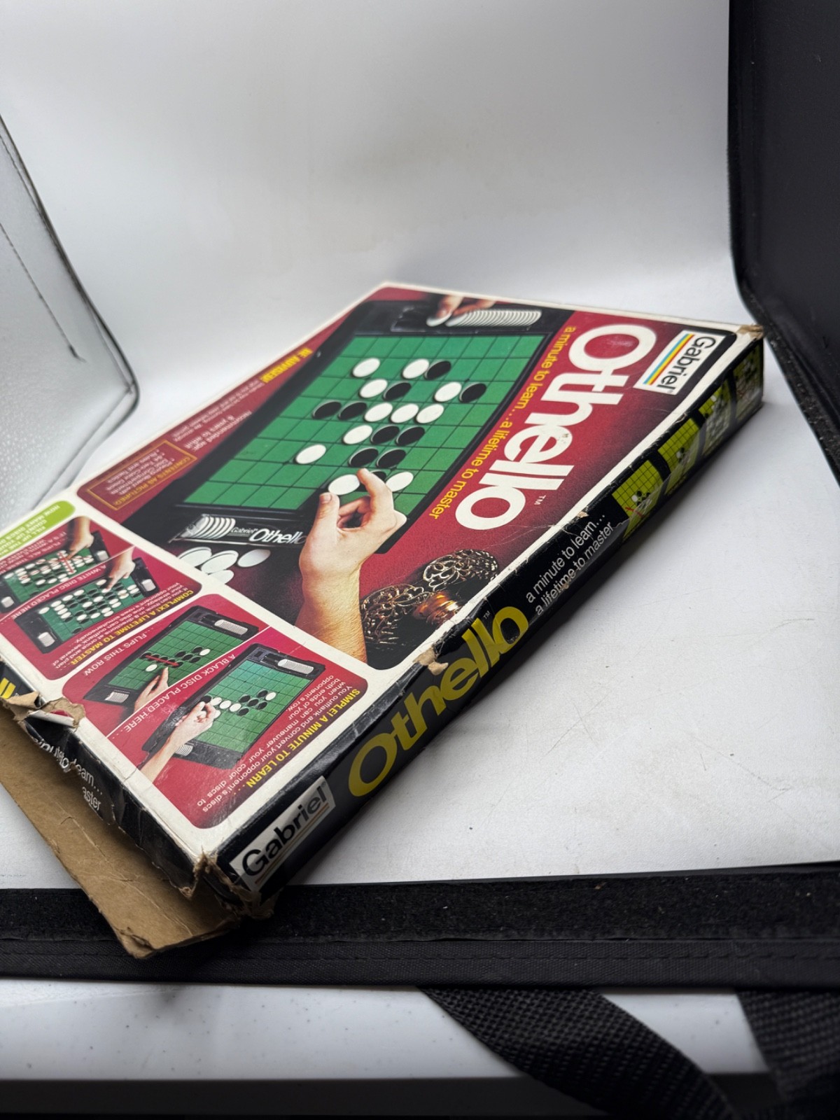Vintage Gabriel OTHELLO Game #76390 Made In Hong Kong Complete