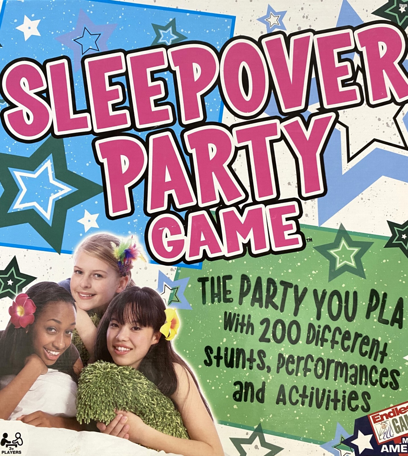 The Sleepover Party Game 200 Activities Teen Girl Slumber Party 100% complete