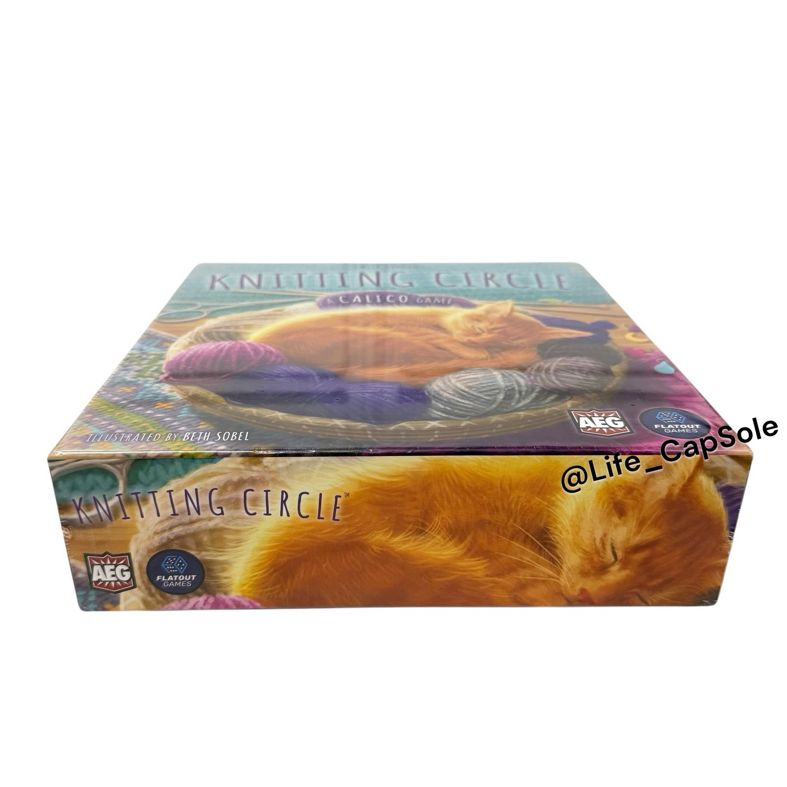 Knitting Circle A Calico Puzzly Game Calico Cats Yarn Cozy Knits | 1-4 players