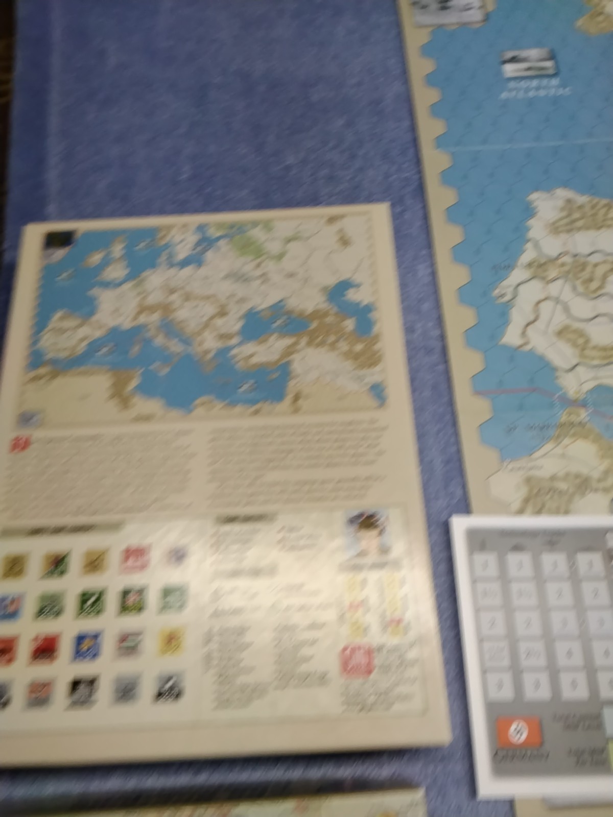 The Supreme Commander: World War II in Europe, 1939-1945 GMT Games WW2,Complete