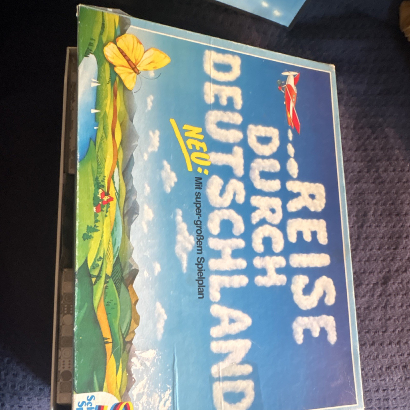 Schmidt Spiele Reise durch Deutschland Board Game Maps 2-6 Players Mit super-gr…