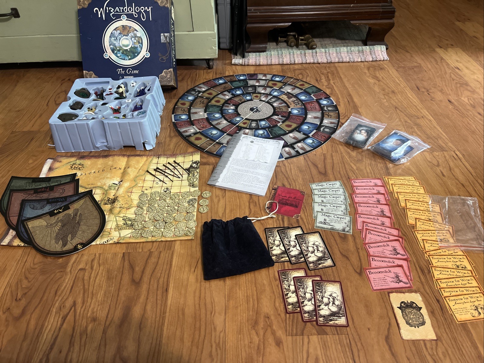 Wizardology The Game Sabada Toys Wizard Board Game 2007 99% Complete TAKE L@@K!!