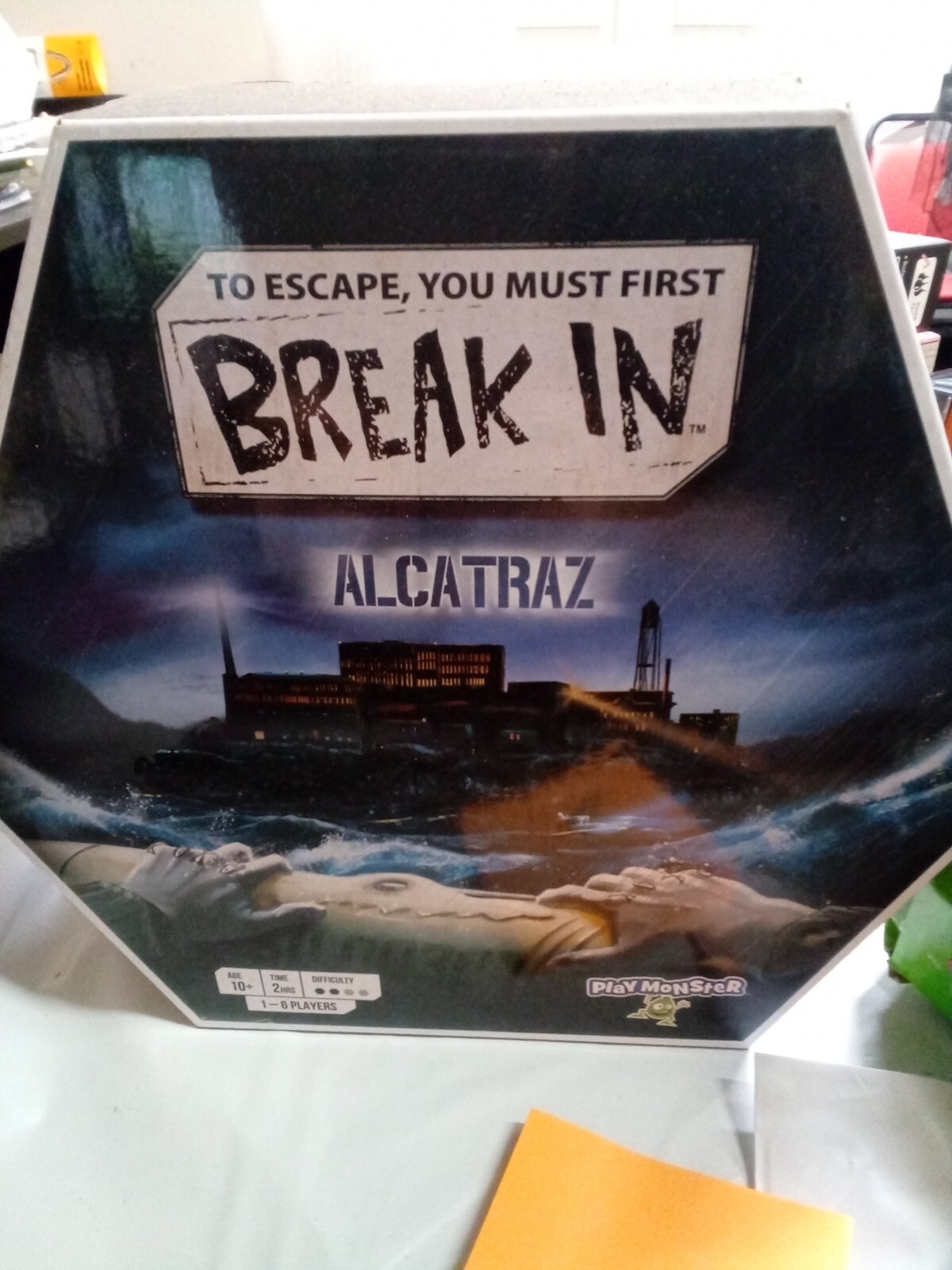 Break In Alcatraz Game Playmonster Games Strategy Puzzle Ages 10+ | 1-6 players
