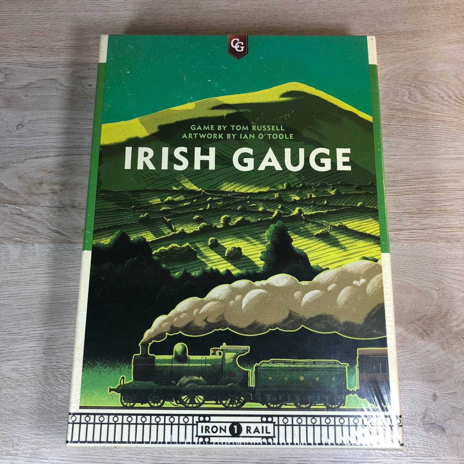 IRISH GAUGE Iron Rail Board Game by Tom Russell/Capstone Games Sealed NEW