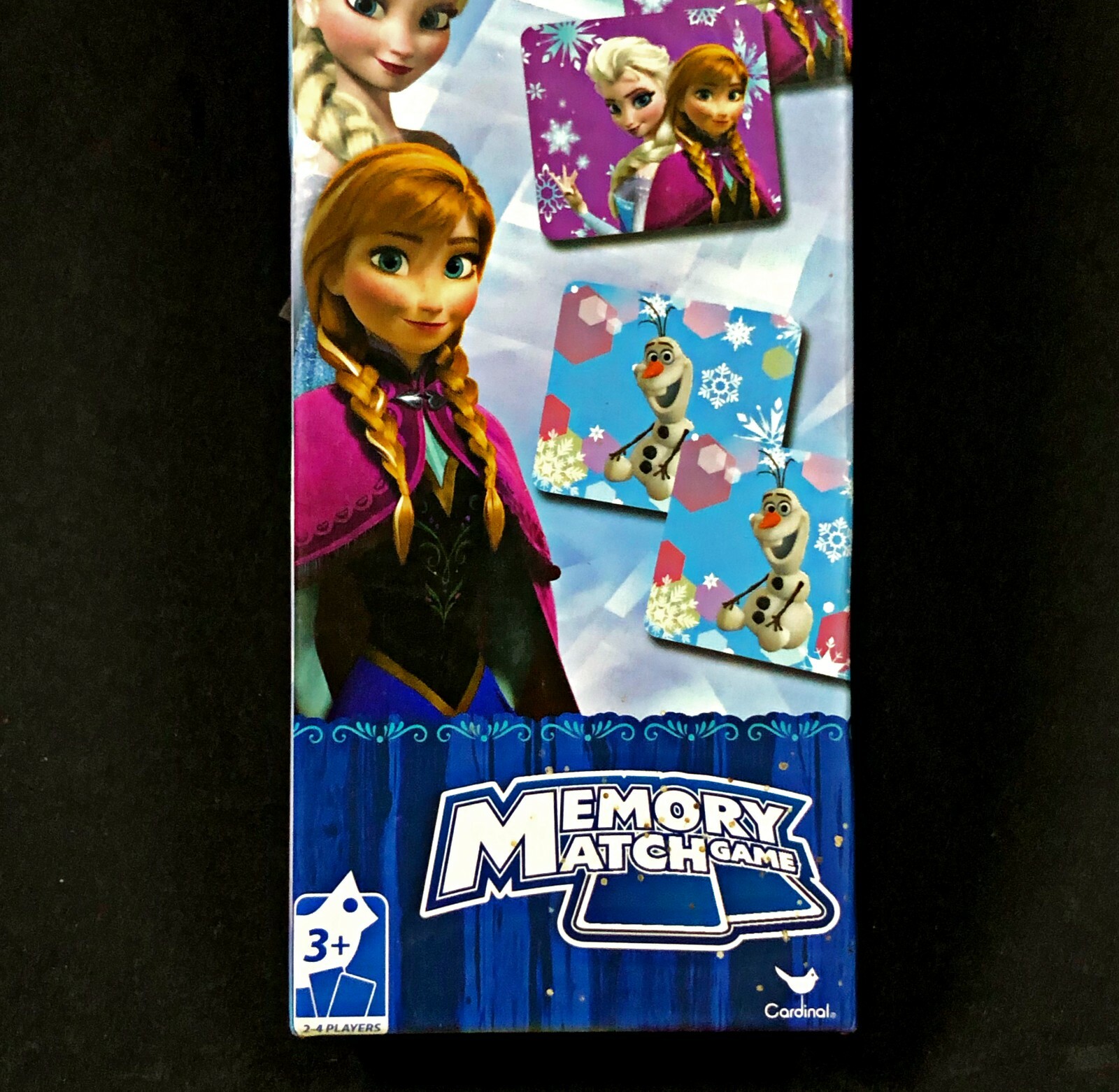 Disney Frozen Memory Match Game Cards Photo Tiles Kids Anna Elsa Olaf Education
