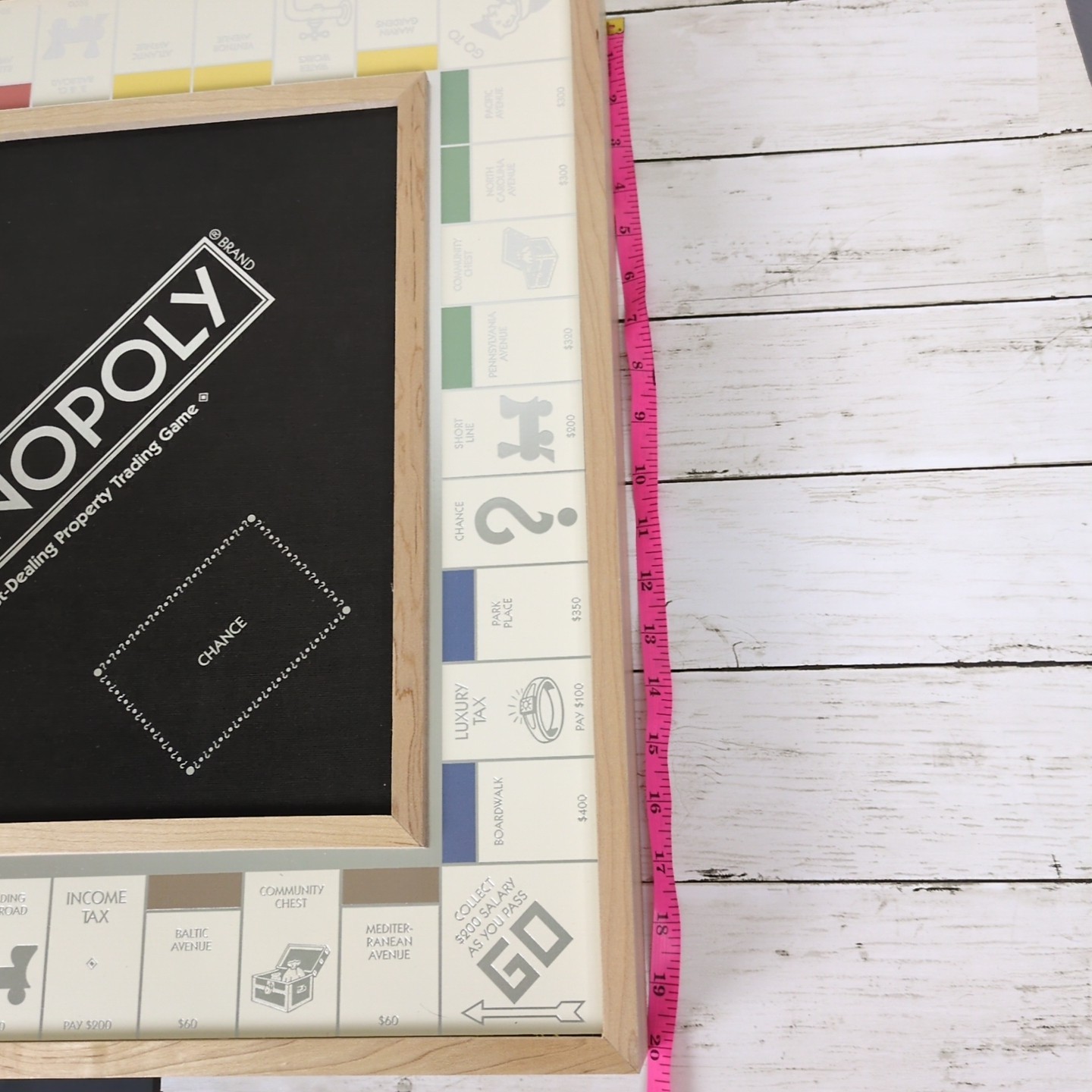 Monopoly Deluxe Edition with Luxury Wood Cabinet Maple Wood Gαme Company O/Box