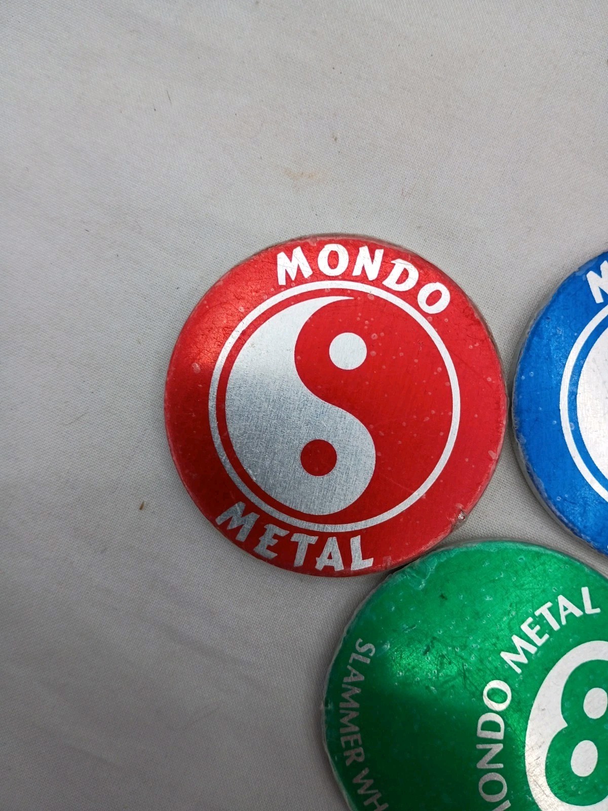 Lot of 3 1994 POGS Slammer Whammers MONDO METAL Imperial
