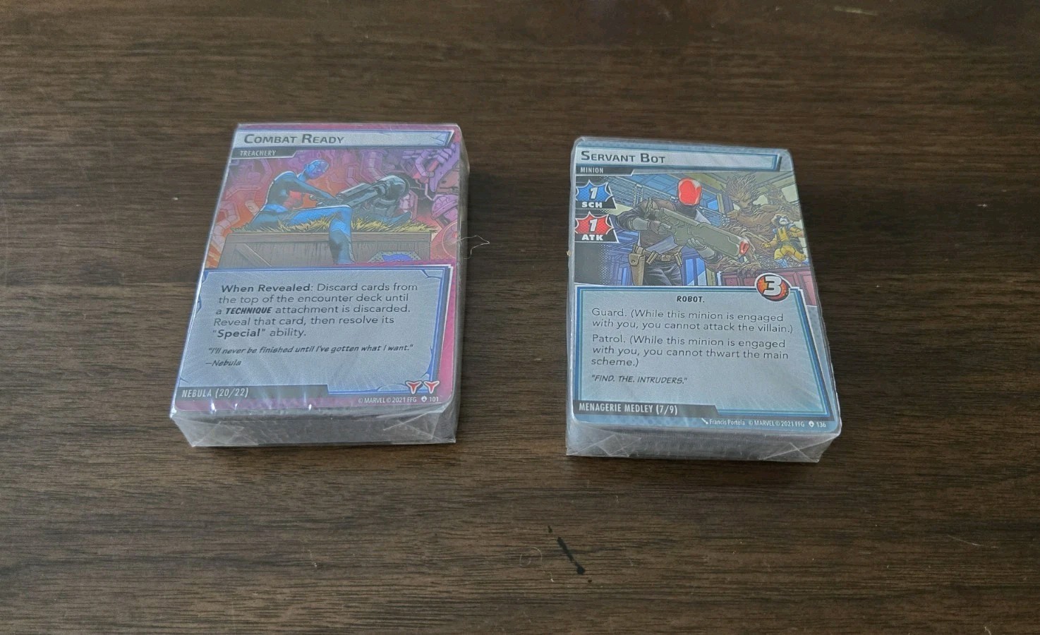 Marvel Champions Galaxy’s Most Wanted Campaign Expansion Complete Set CARDS ONLY