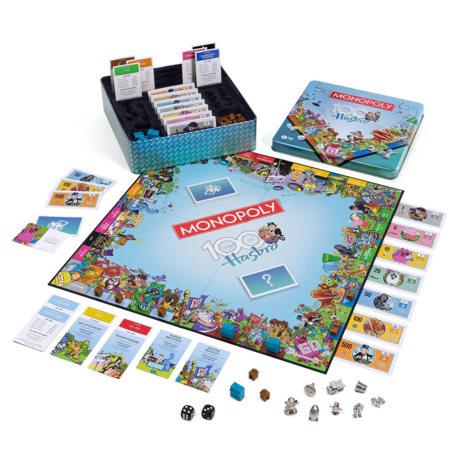 WS Game Company – Hasbro 100th Monopoly Anniv Edition – 43100