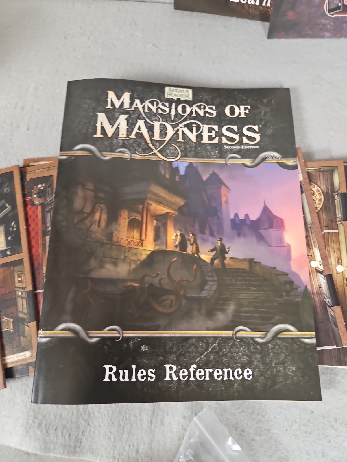 Mansion of Madness,2nd Edition Board Game, Fantasy Flight Games Complete