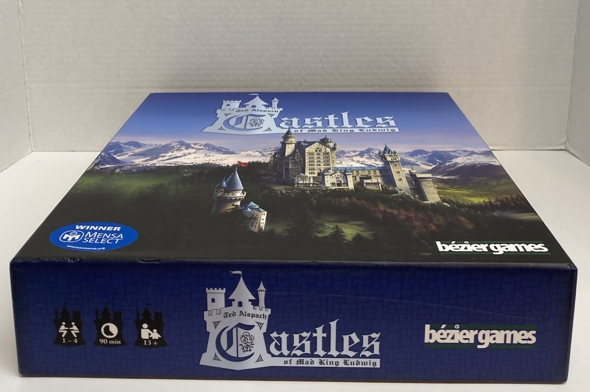 Ted Alspach Castles Of Mad King Ludwig, Bezier Games 2015 New/Open Box Condtion