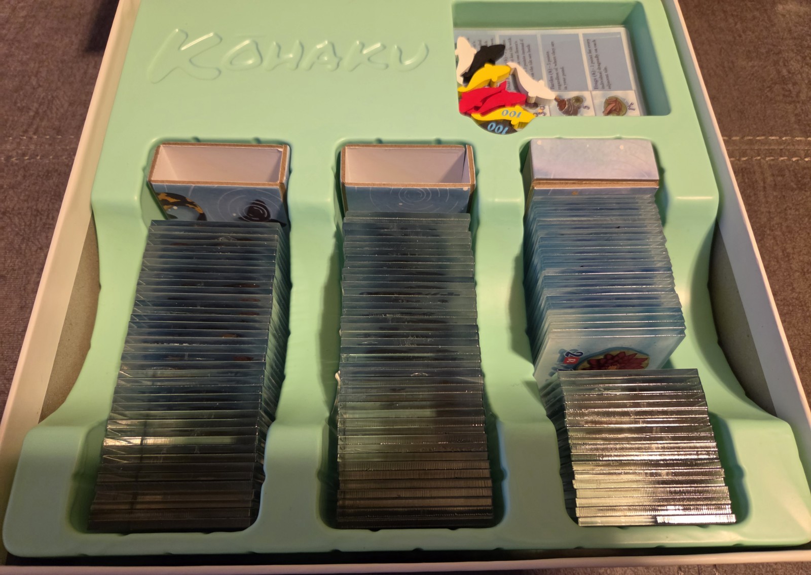 Kohaku board game, Neoprene Mat, And Acrylic Tiles! Rare 1st edition!