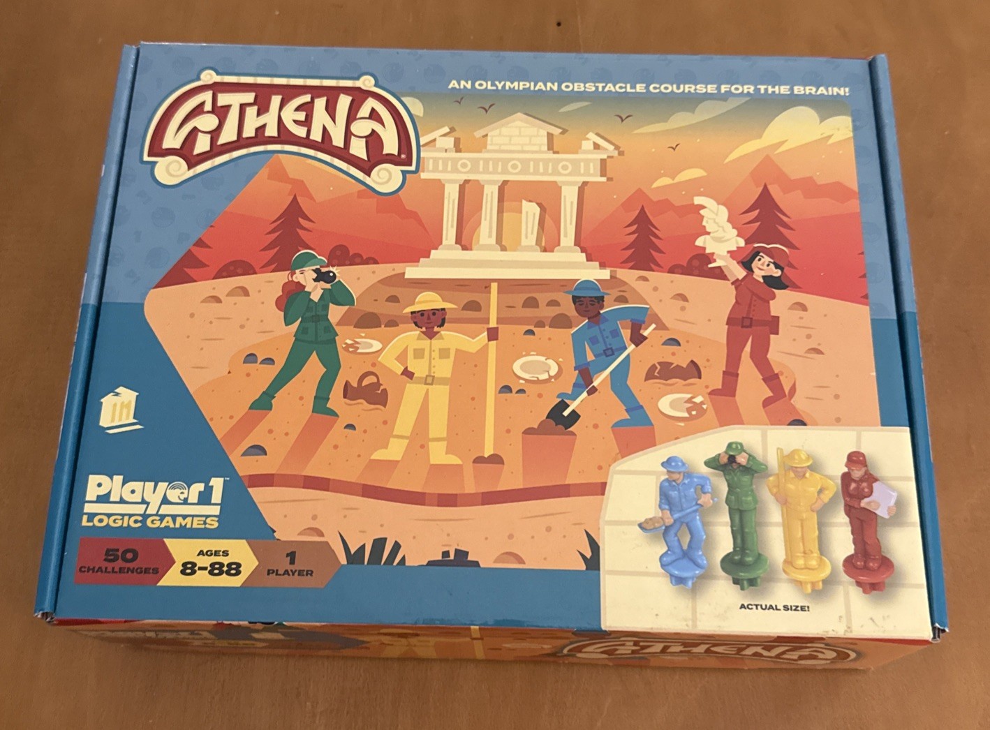 ATHENA: Single Player Logic Game, 50 Challenges & Puzzle Player 1 Logic Game