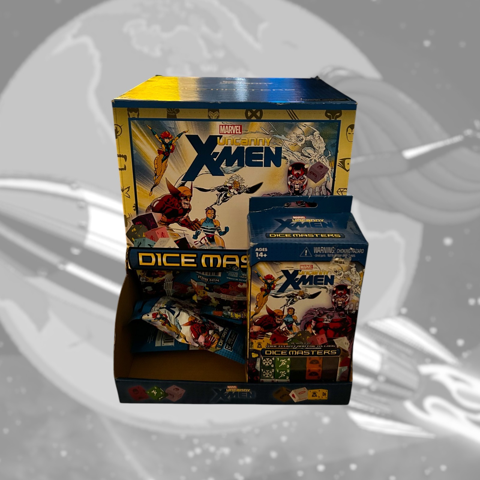 Dice Masters The Uncanny X-Men 2-player Starter Set and Gravity Feed Retail Box