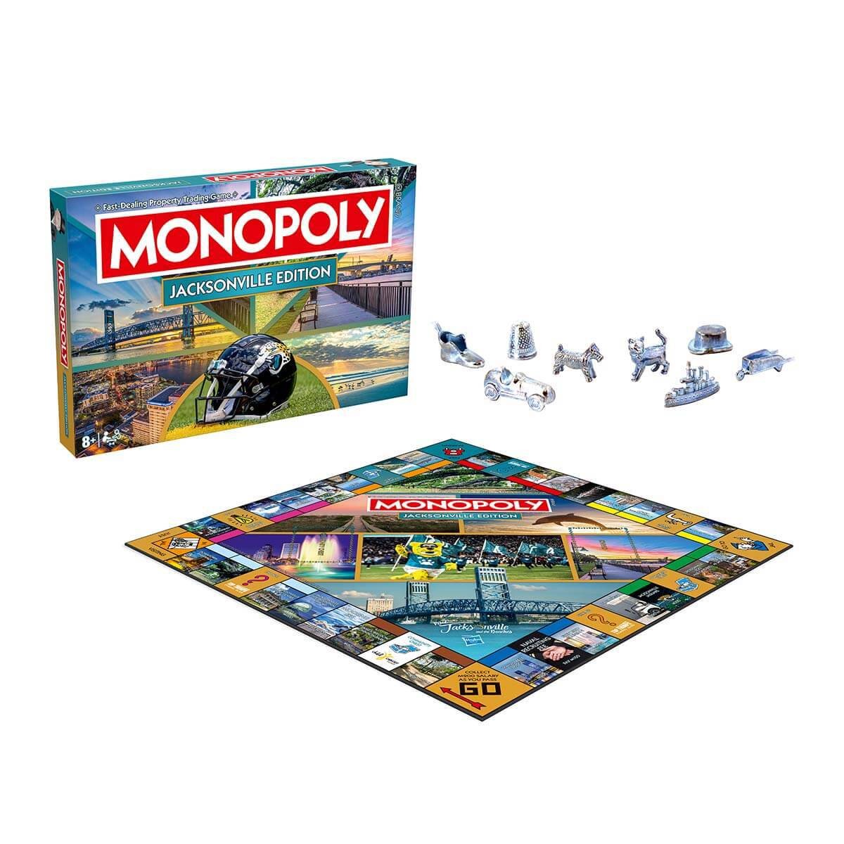 Jacksonville, FL Monopoly Board Game – New & Sealed