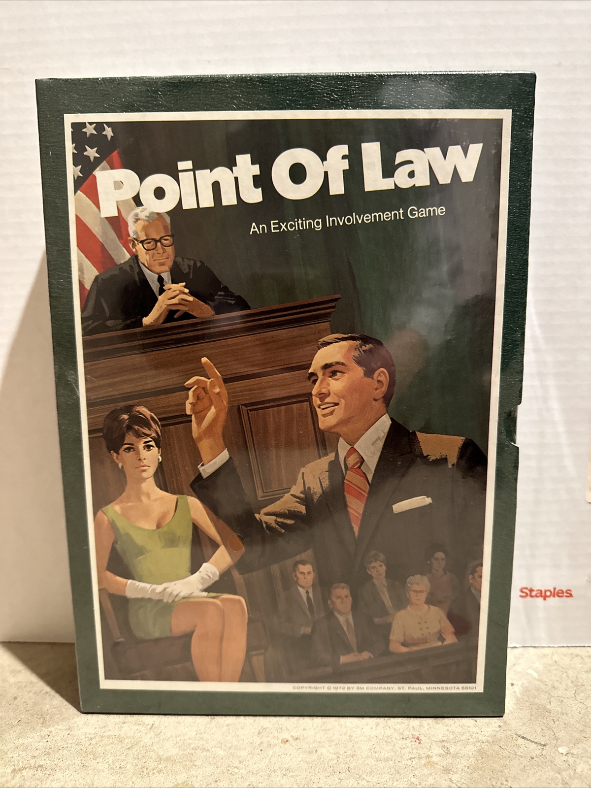 Point of Law Board Game – Avalon Hill Game Company – Vintage 1979 New & Sealed