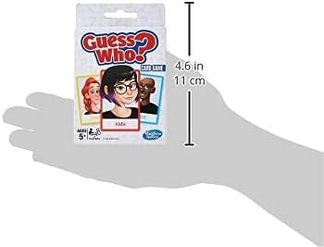 Guess Who? Card Game for Kids Ages 5 and Up, 2 Player Guessing Game