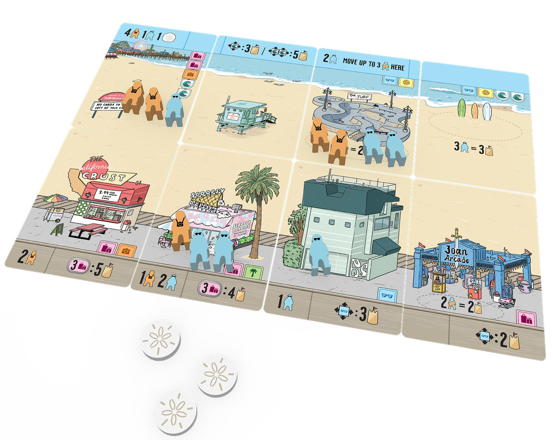 Santa Monica Boardgame by AEG Alderac Entertainment