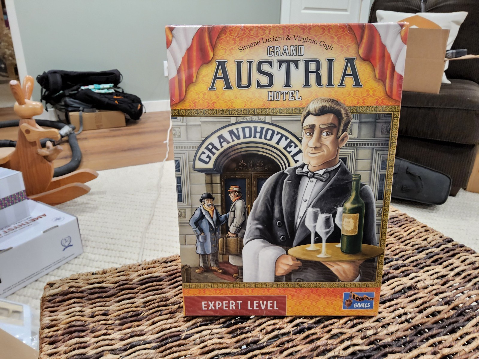 Grand Austria Hotel Board Game Expert Level Lookout Games NEW & SEALED
