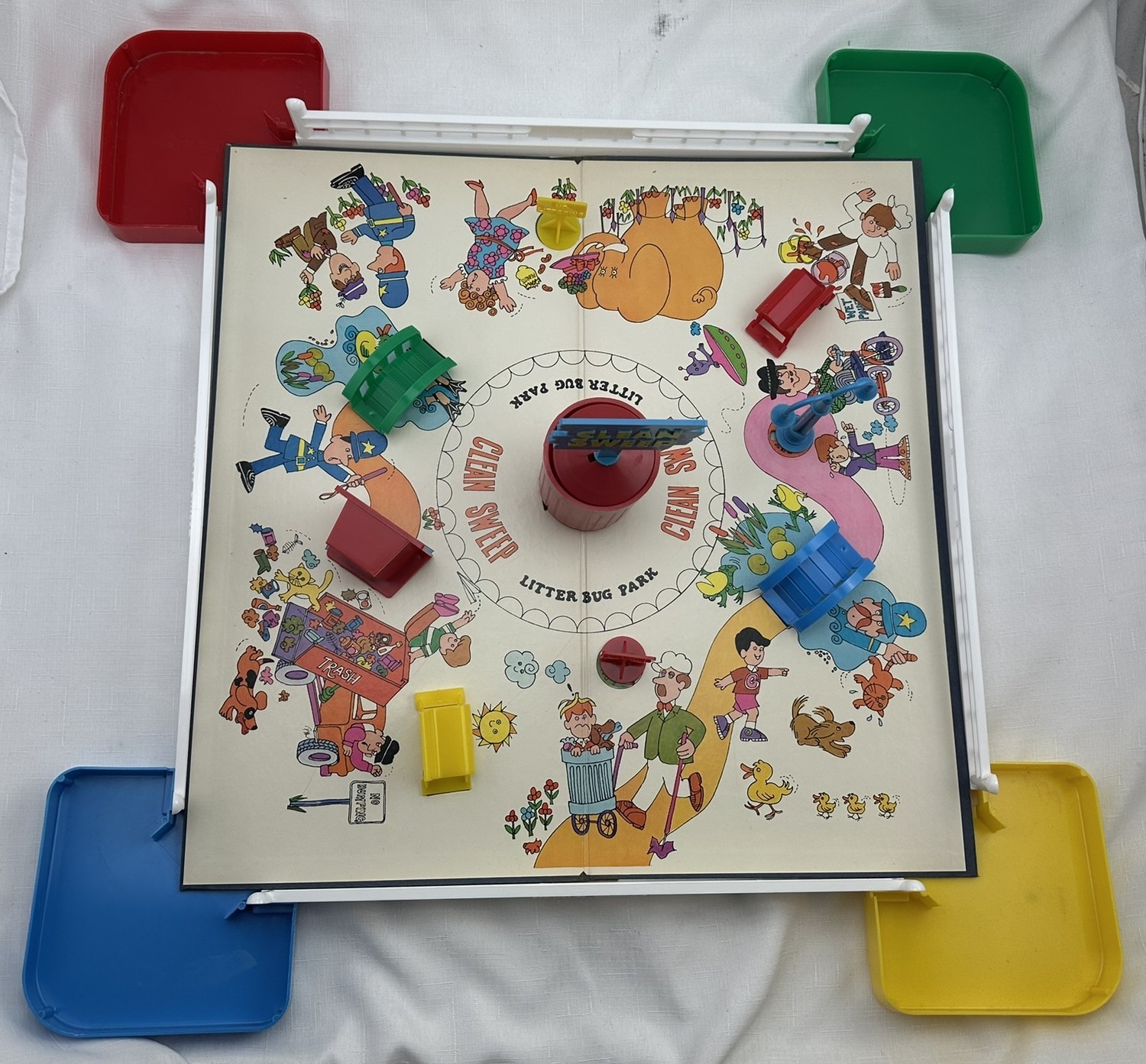 1967 Clean Sweep Game by Schaper Complete in Good Condition FREE SHIPPING