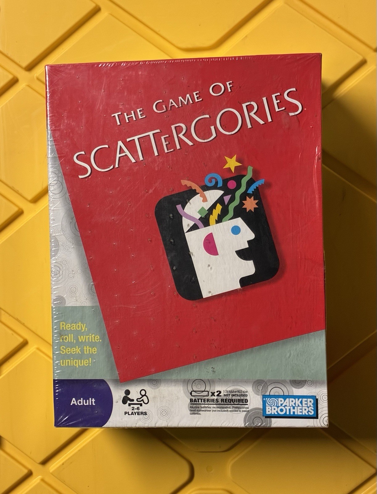 Game of Scattergories 2009 Parker Brothers 05721 for Adults NEW SEALED